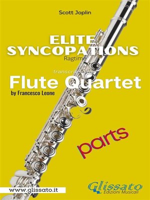cover image of Elite Syncopations--Flute Quartet (set parts)